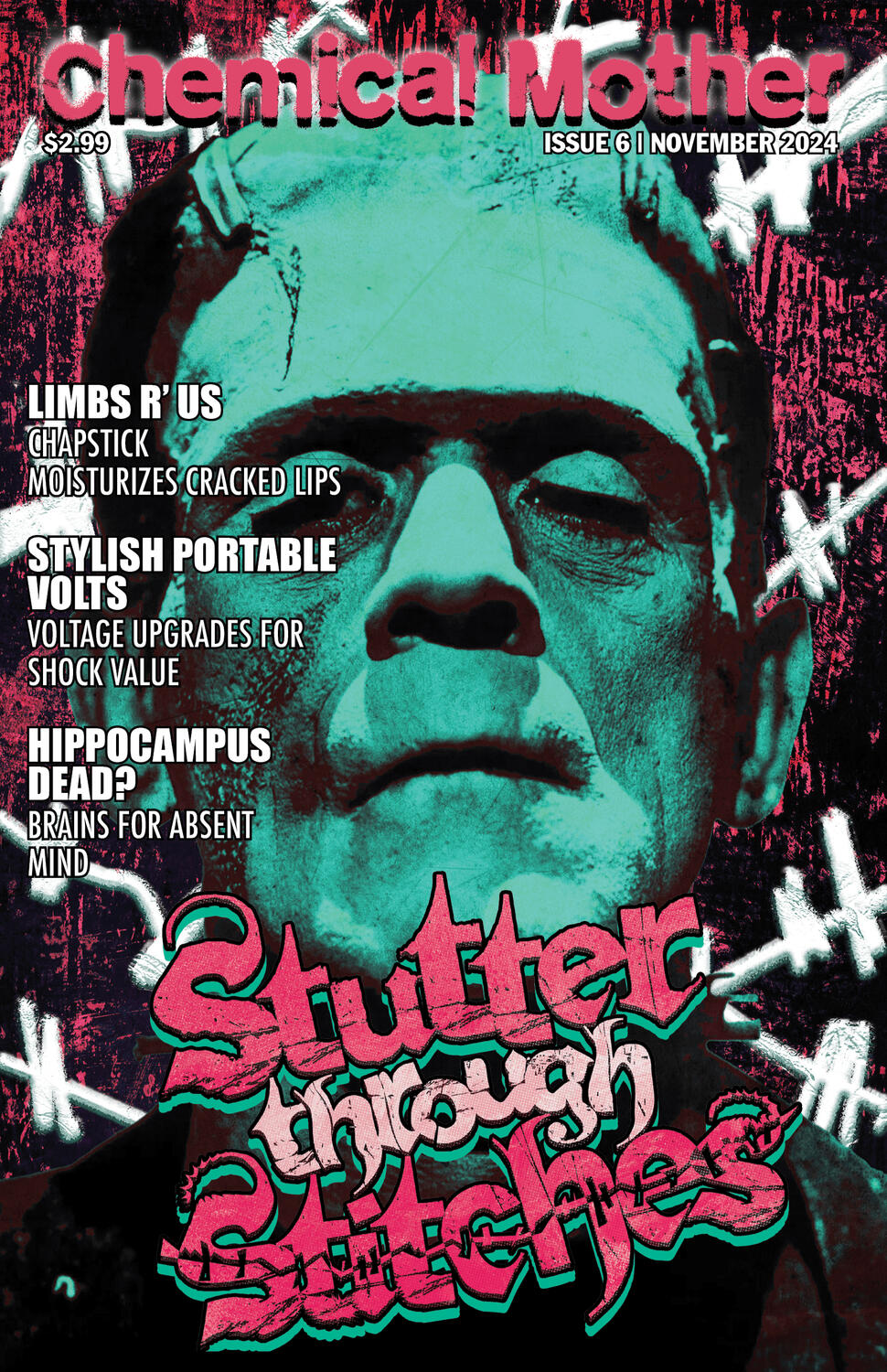 Chemical Mother - Stutter Through Stitches (Song) Booklet MMA Foundations of Graphic Design Final Project December 2024 CLICK IMAGE TO VIEW THE FULL BOOK